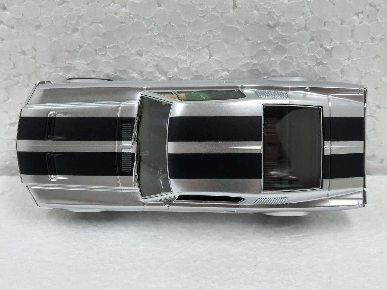 P157-DS Pioneer Street Muscle 1968 Ford Mustang GT Fastback Silver
