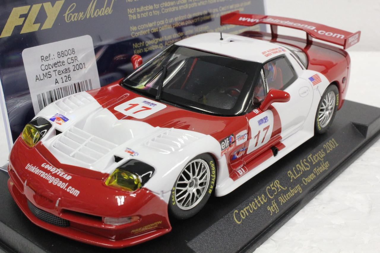 1/32 Scale Urethane Slot Car Tires By Paul Gage - PGT-20126LM For Fly Chevy Corvette C5R