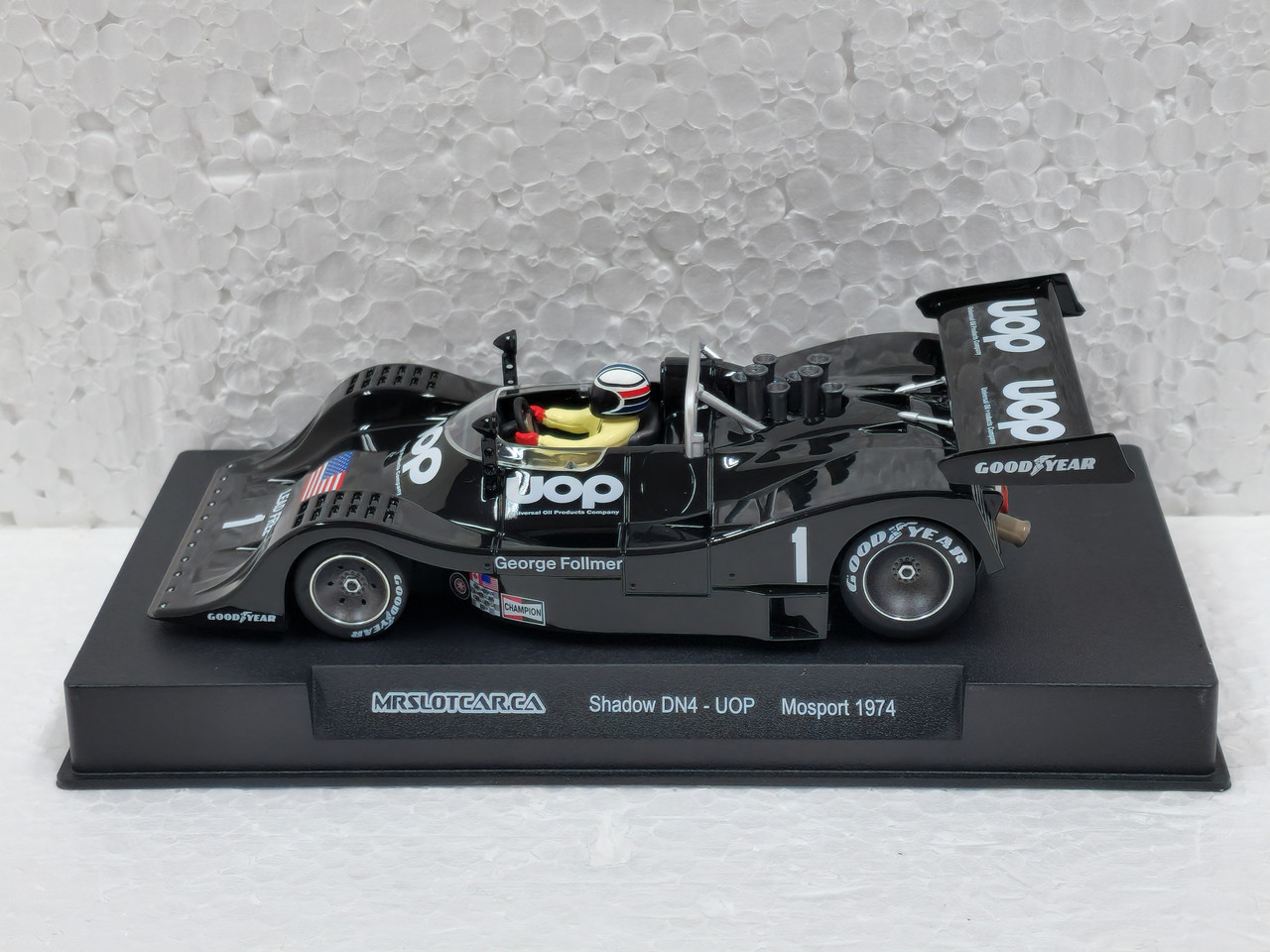 MR1032 MR SLOTCAR Shadow DN4 UOP Mosport Can-Am 1974, #1 1:32 Slot