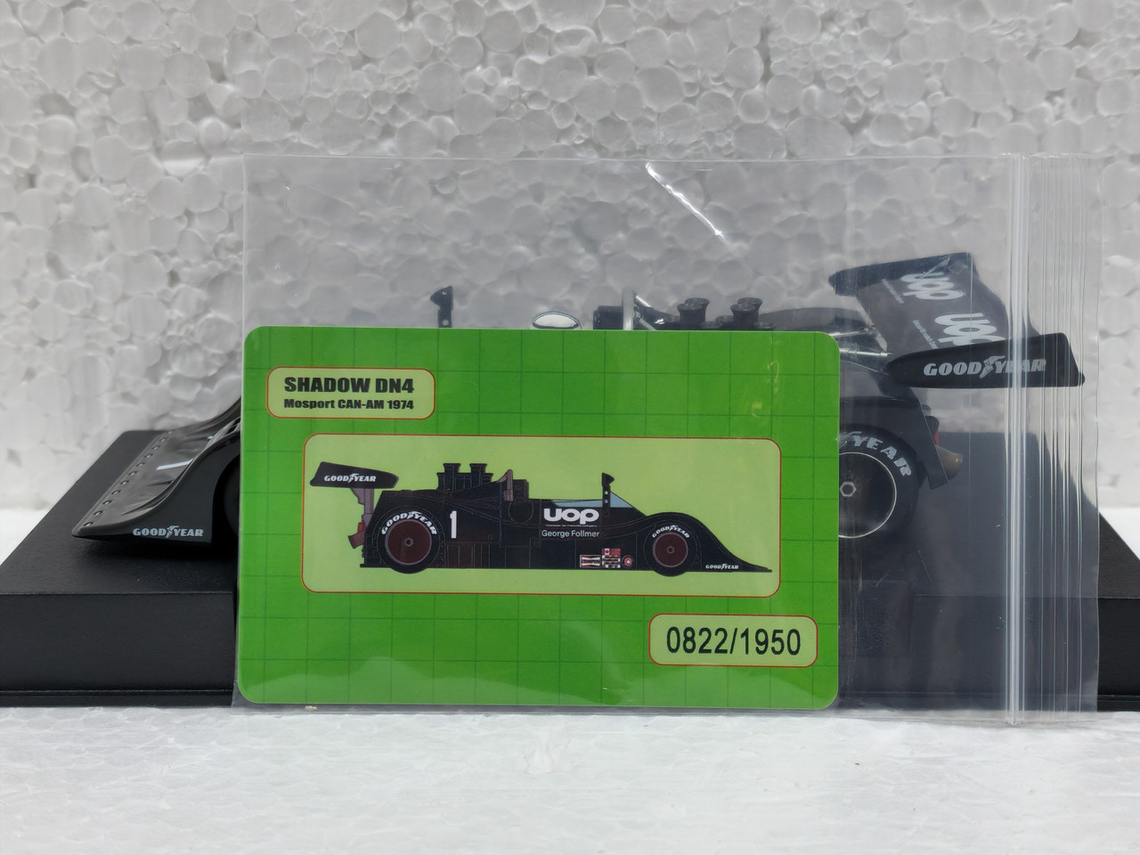 MR1032 MR SLOTCAR Shadow DN4 UOP Mosport Can-Am 1974, #1 1:32 Slot