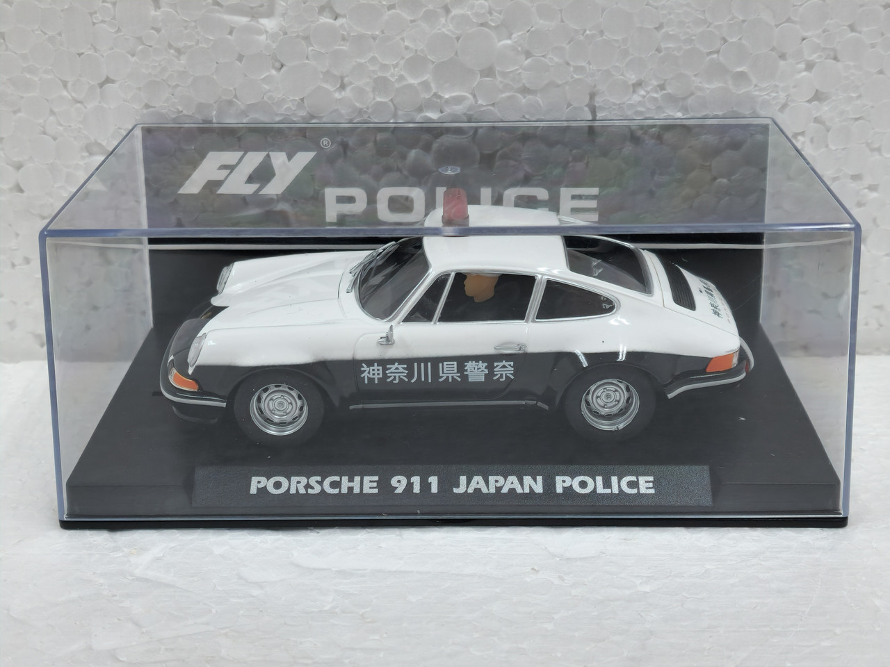A2036 Fly Porsche 911 Japan Police 1:32 Slot Car - Great Traditions