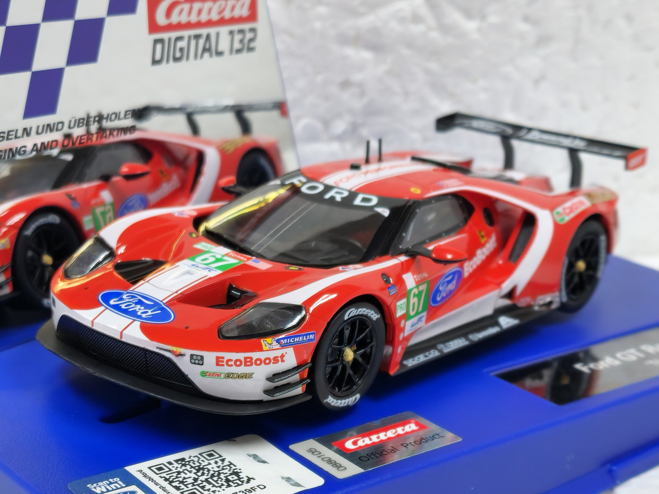 31023 Carrera Digital 132 Ford GT Race Car, #67 1:32 Slot Car