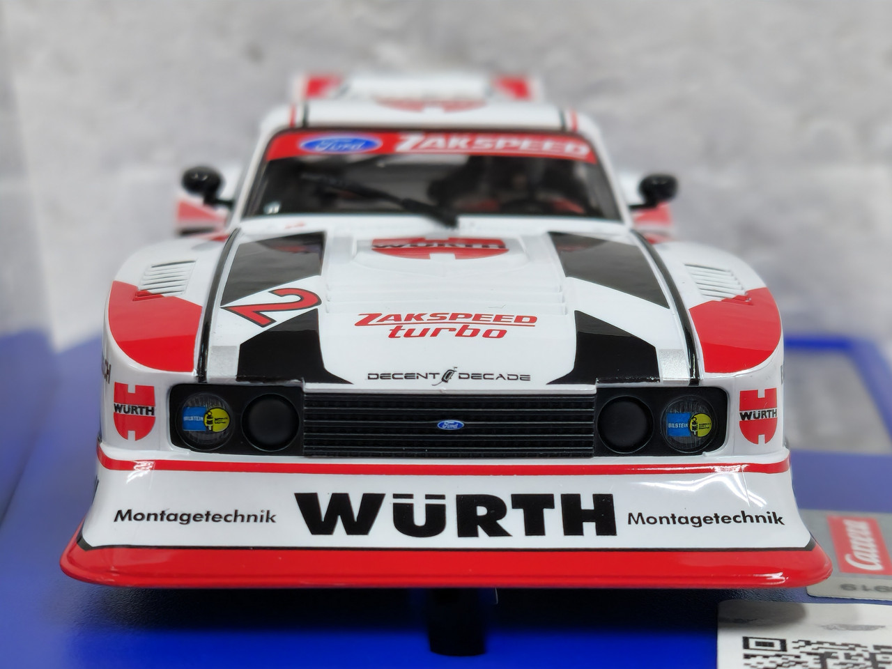 31042 Carrera Digital 132 Ford Capri Zakspeed Turbo Wurth, #2 1:32