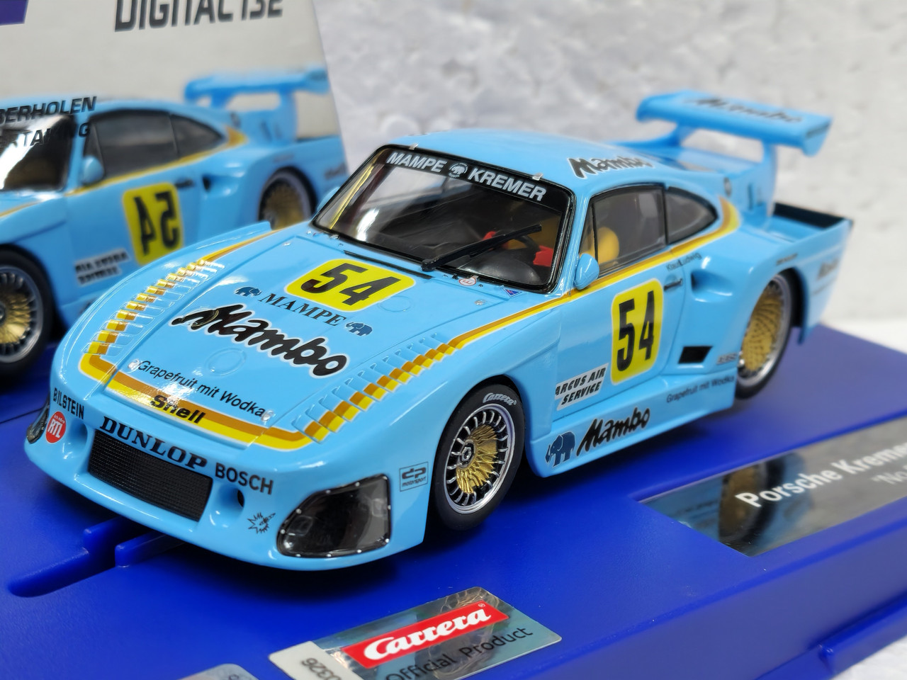 30957 Carrera Digital 132 Porsche Kremer 935 K3, #54 1:32 Slot Car