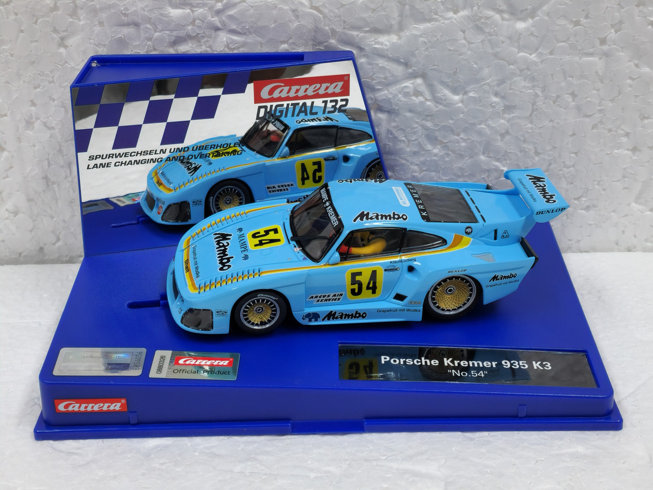 30957 Carrera Digital 132 Porsche Kremer 935 K3, #54 1:32 Slot Car
