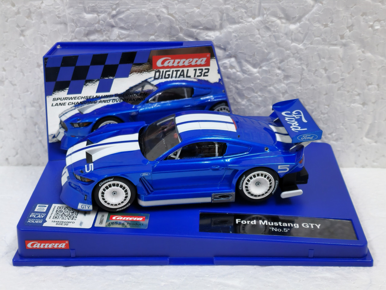 31082 Carrera Digital 132 Ford Mustang GTY, #5 1:32 Slot Car