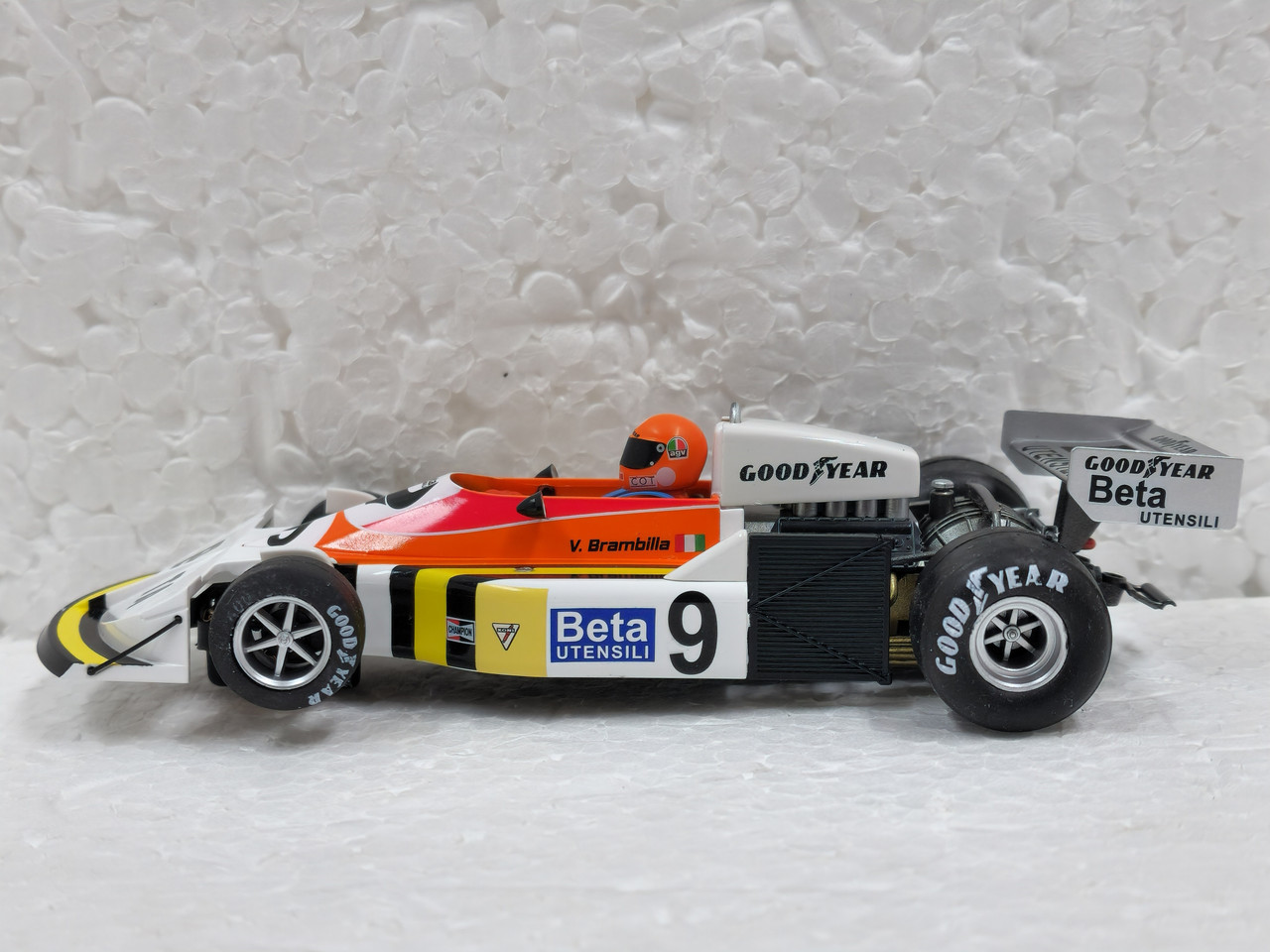 A2043 Fly March 761 F1 German GP 1976, #9 1:32 Slot Car - Great