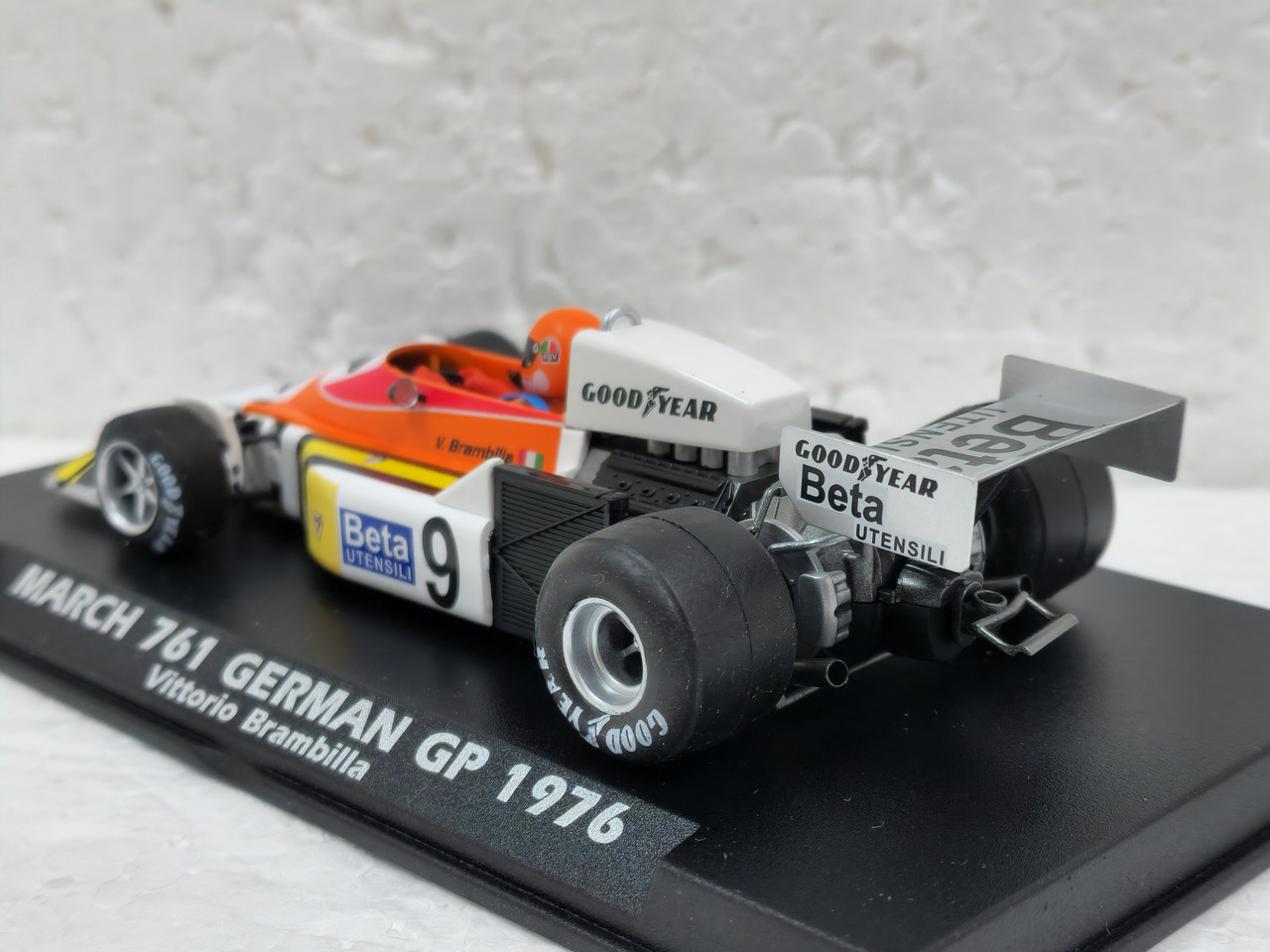 ハル① A2043 Fly March 761 F1 German GP 1976, #9 1:32 Slot Car - Great