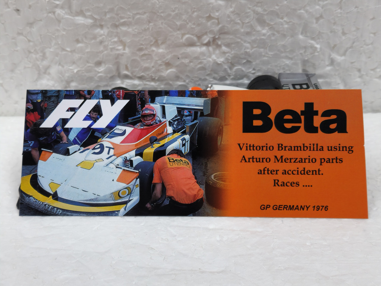 ハル① A2043 Fly March 761 F1 German GP 1976, #9 1:32 Slot Car - Great