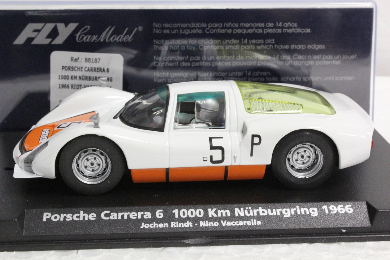 FLY 1/32 ポルシェ カレラ 6 1966 SCX NINCO カレラ スケーレックス 