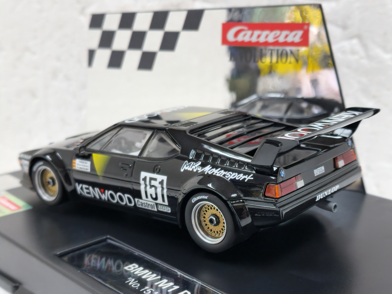 27754 Carrera Evolution BMW M1 Procar MK Motorsports DRM 1986, #151 1:32  Slot Car