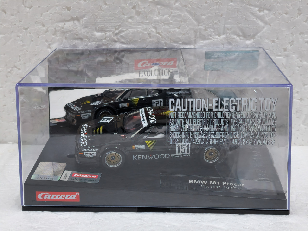 27754 Carrera Evolution BMW M1 Procar MK Motorsports DRM 1986, #151 1:32  Slot Car