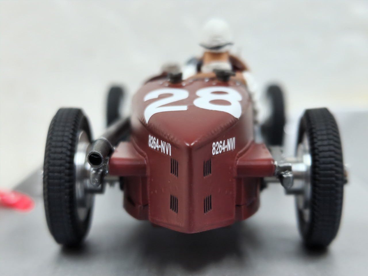LE MANS miniatures Bugatti type 59 n°28 red - Slot Car-Union