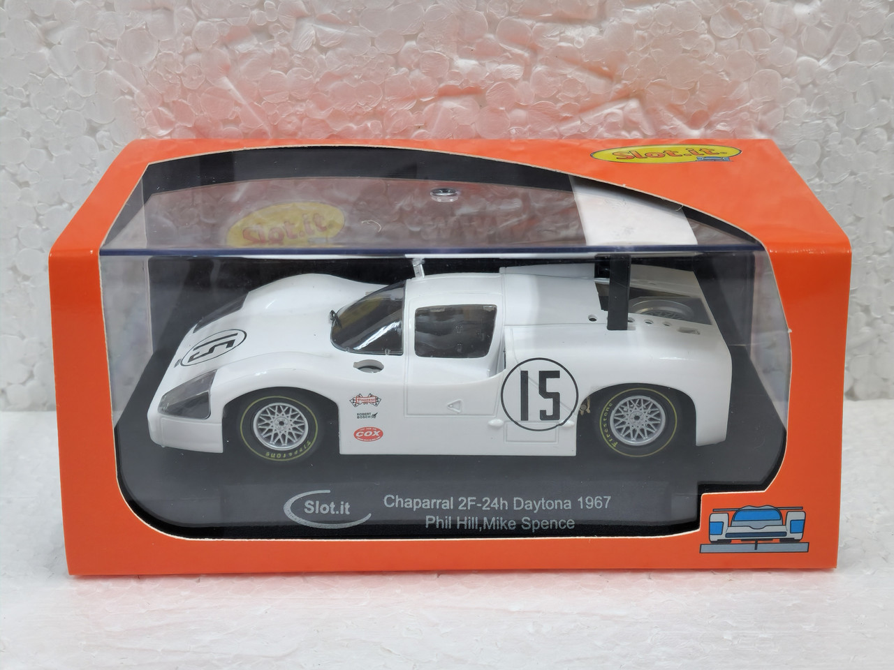 SICA46A Slot.it Chaparral 2F 24H Daytona 1967, #15 1:32 Slot Car