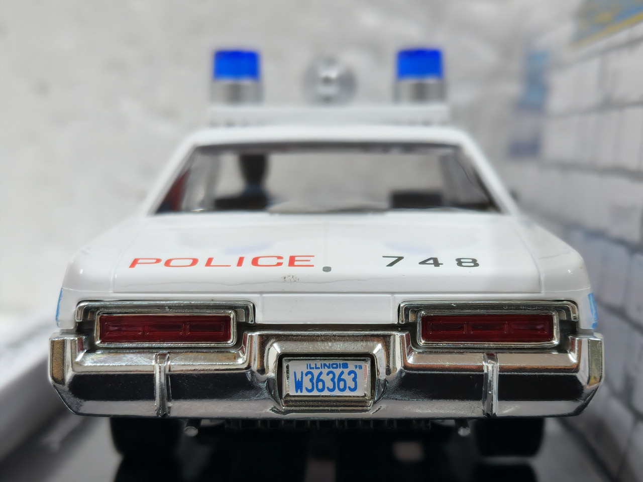 C4407 Scalextric Blue Brothers Dodge Monaco - Chicago Police 1:32