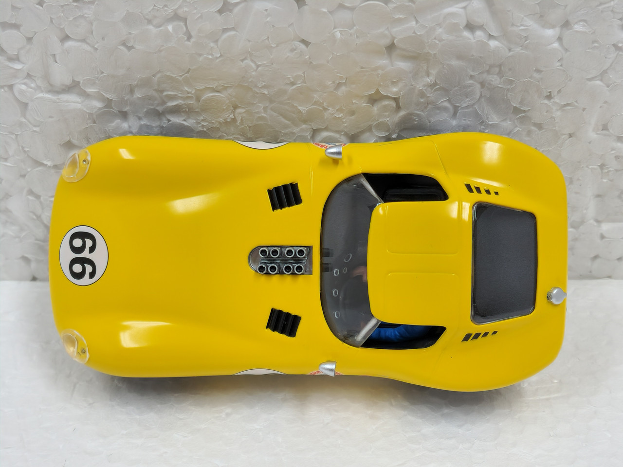MO-45D/MC12010 MRRC Cheetah GT Coupe Yellow, #66 1:32 Slot Car
