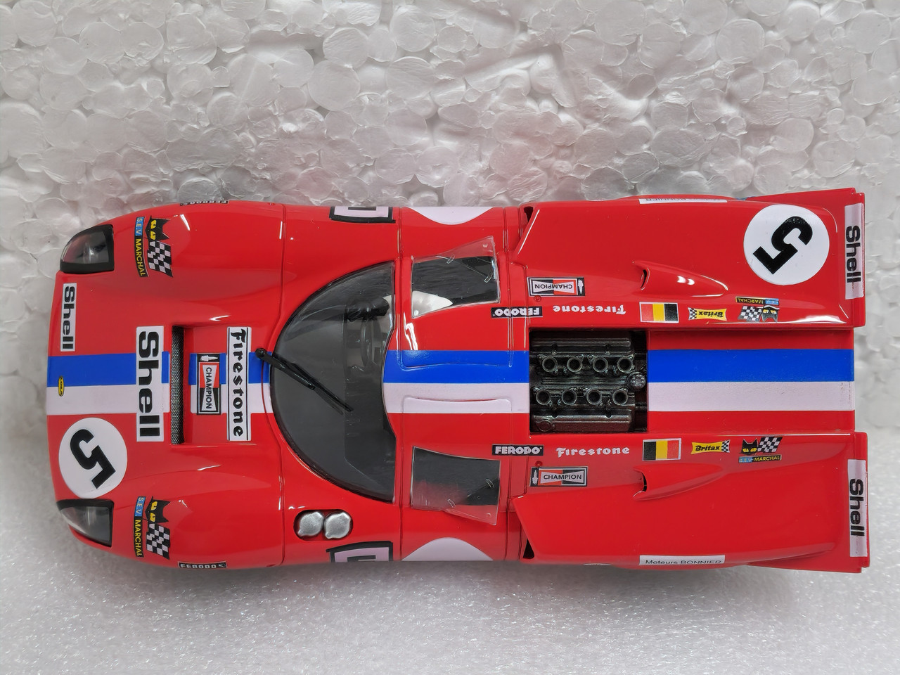 E2070 Fly Lola T70 MKIIIB 24H Le Mans 1971, #5 1:32 Slot Car