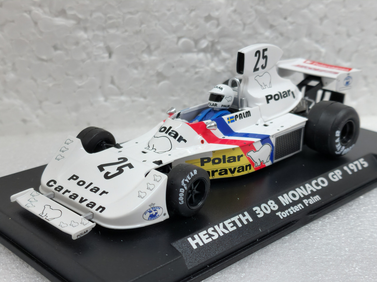 A2034 Fly Hesketh 308 F1 Monaco GP 1975 Polar, #25 1:32 Slot Car