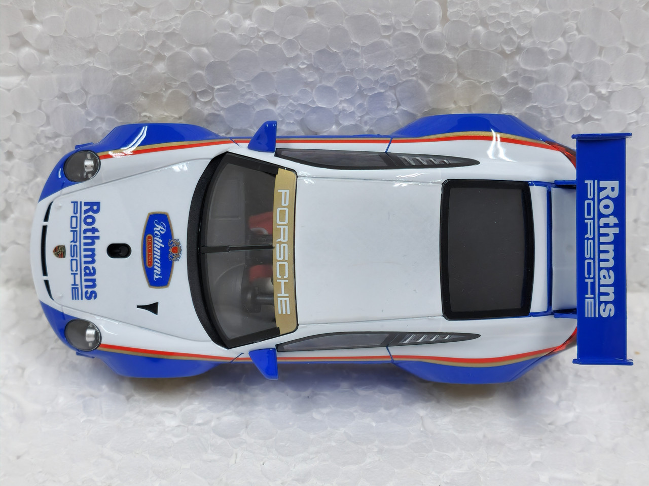 0310SW NSR Porsche 997 GT3 Rothmans, #1 1:32 Slot Car - Great