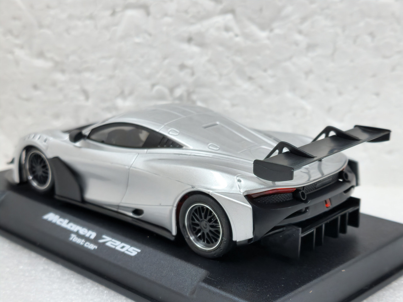0239AW NSR McLaren 720S GT3 Test Car Silver 1:32 Slot Car - Great