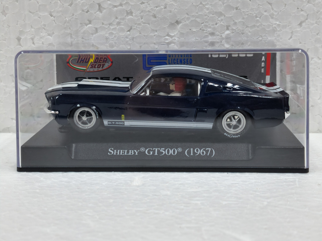 LEMU507S/W Thunderslot 1967 Shelby Mustang GT500 Dark Blue 1:32
