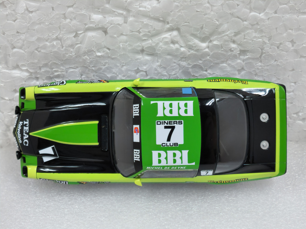 C4358 Scalextric Chevrolet Camaro Z28 SPA 24 hours 1981, #7 1:32