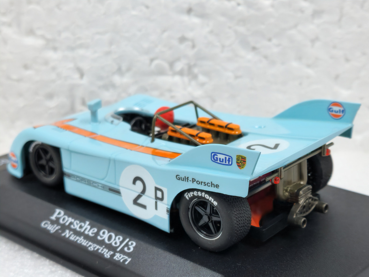 Gulf-Porsche 908/03 1971年Gulfカラー#2ミニカー Gulf-Porsche 908/03 1971年Gulfカラー#2ミニカー Gulf-Porsche 908/03