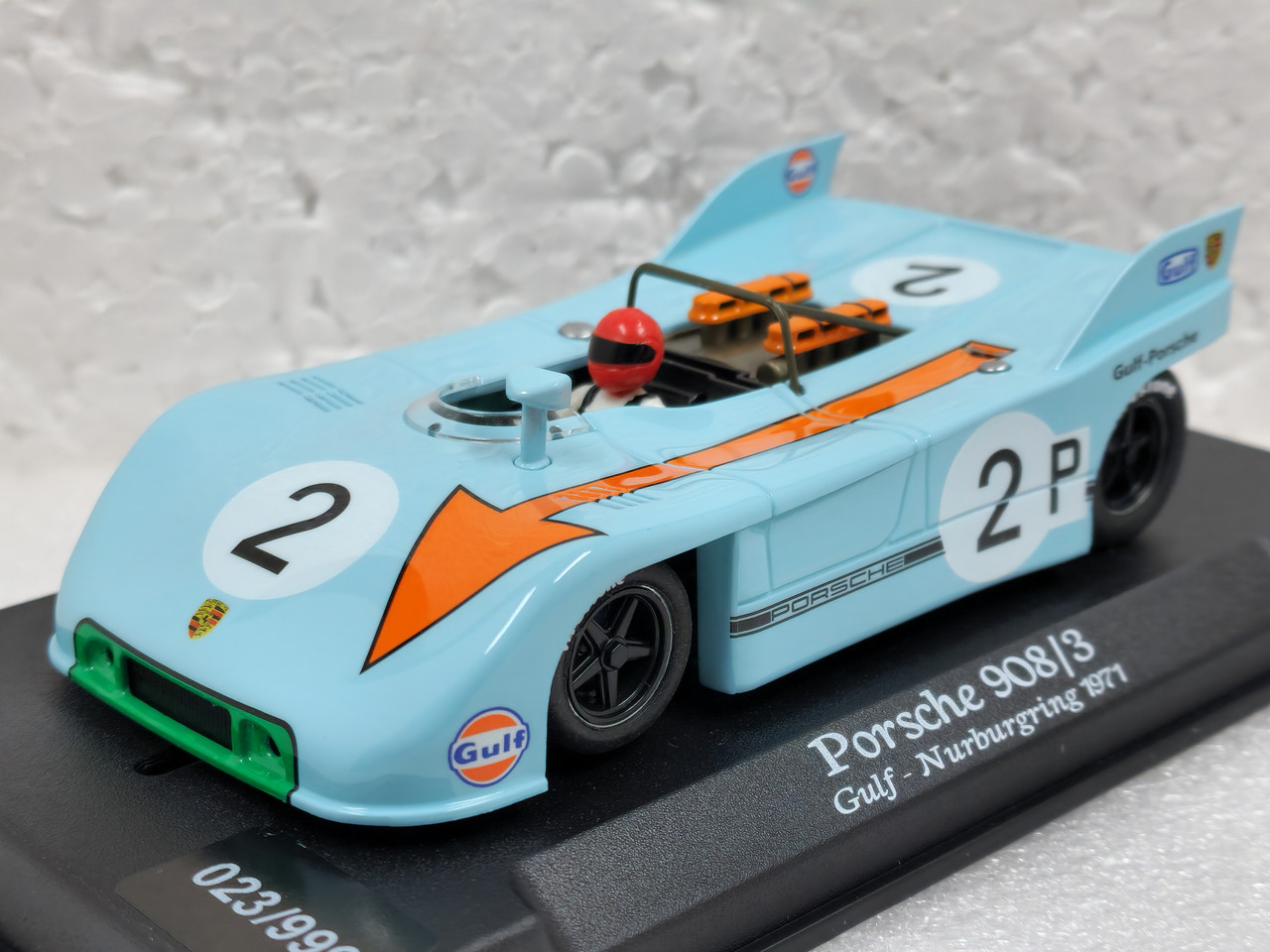 SET18 NSR Porsche 908/03 Gulf Nurburgring 1971, #2 1:32 Slot Car