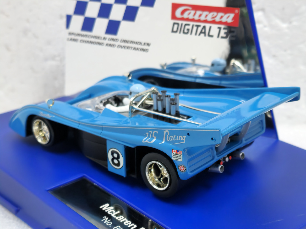 30573 Carrera Digital 132 McLaren M20 Can-Am 1973, #8 1:32 Slot