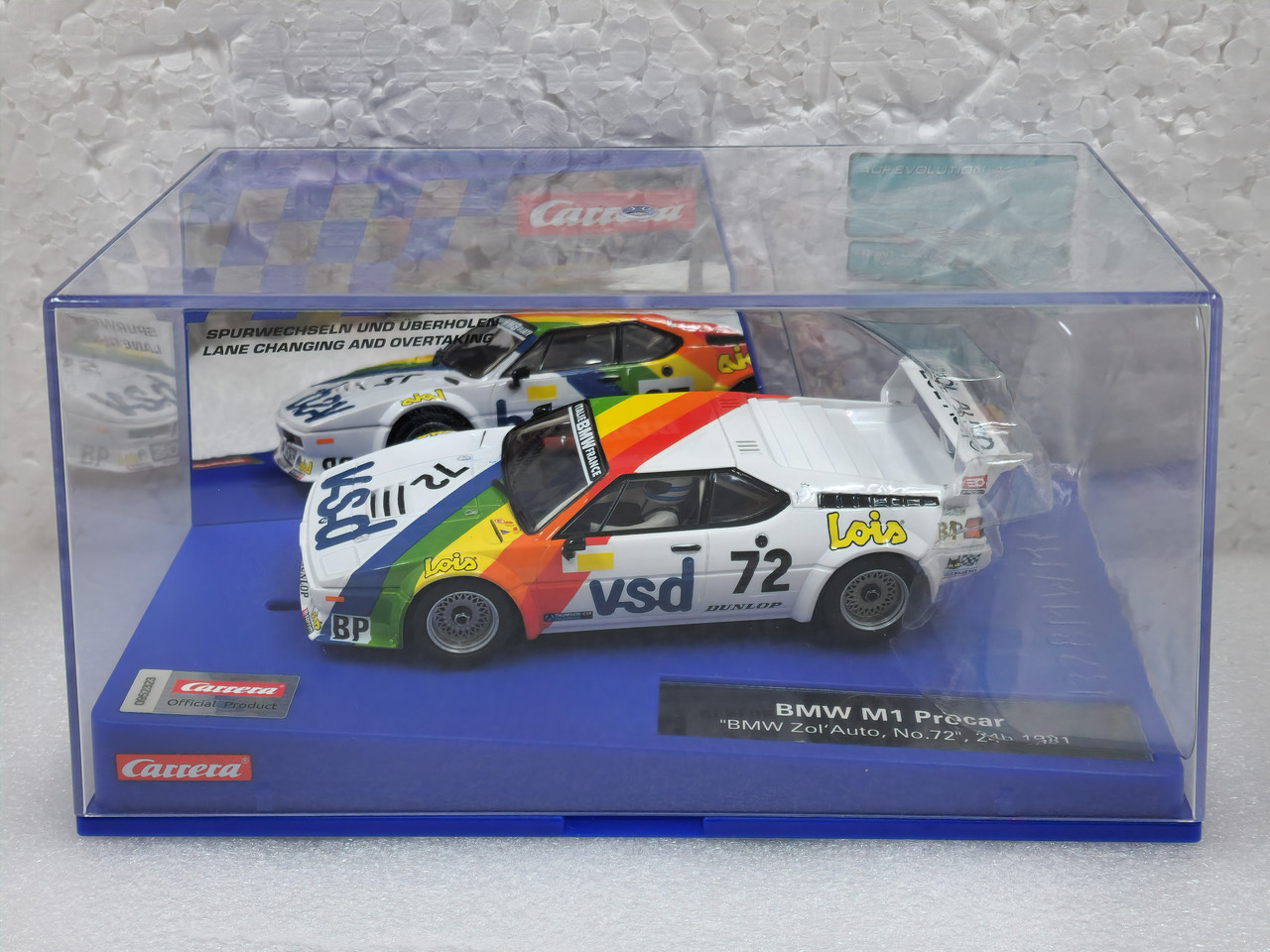 Slot Car Fly 88322 - BMW M1 #72 - 24H Du Mans 1981 - Servanin-Ferrier-Rousselot - Neuf