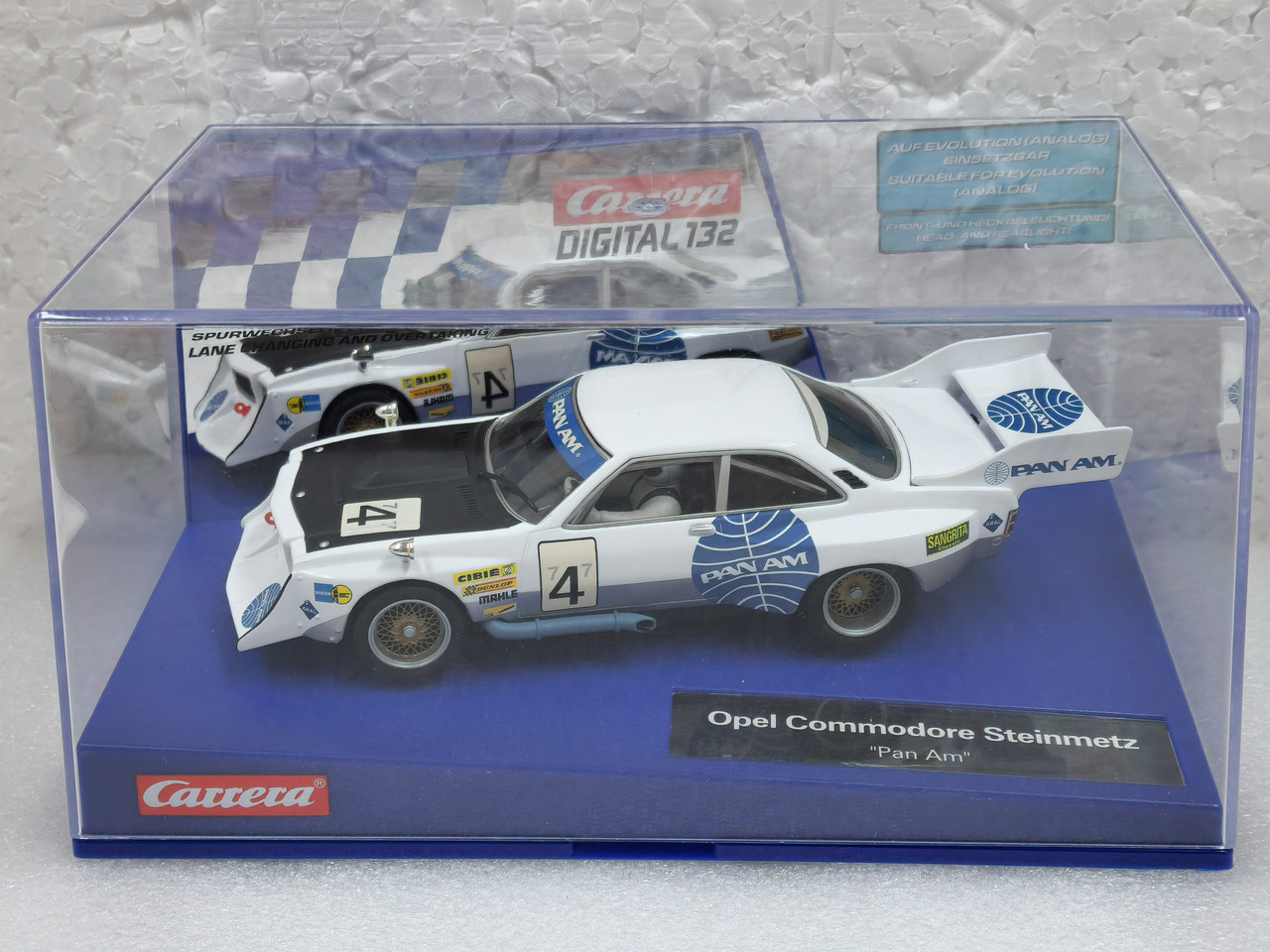 30112 Carrera Digital 132 Opel Commodore Steinmetz Pan Am, #4 1:32