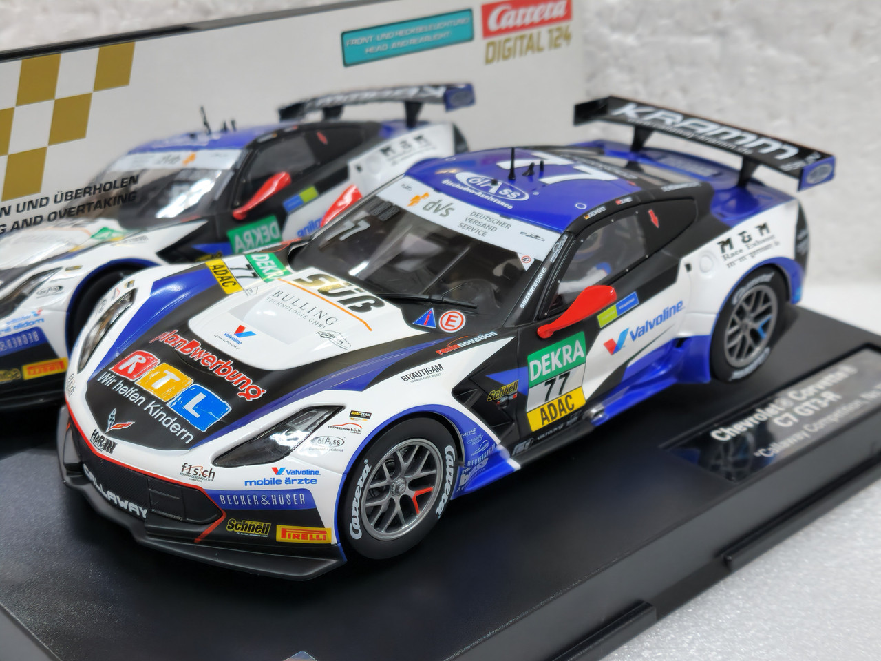 スロットレーシング 23947 Carrera Digital 124 Chevrolet Corvette C7 GT3-R Callaway