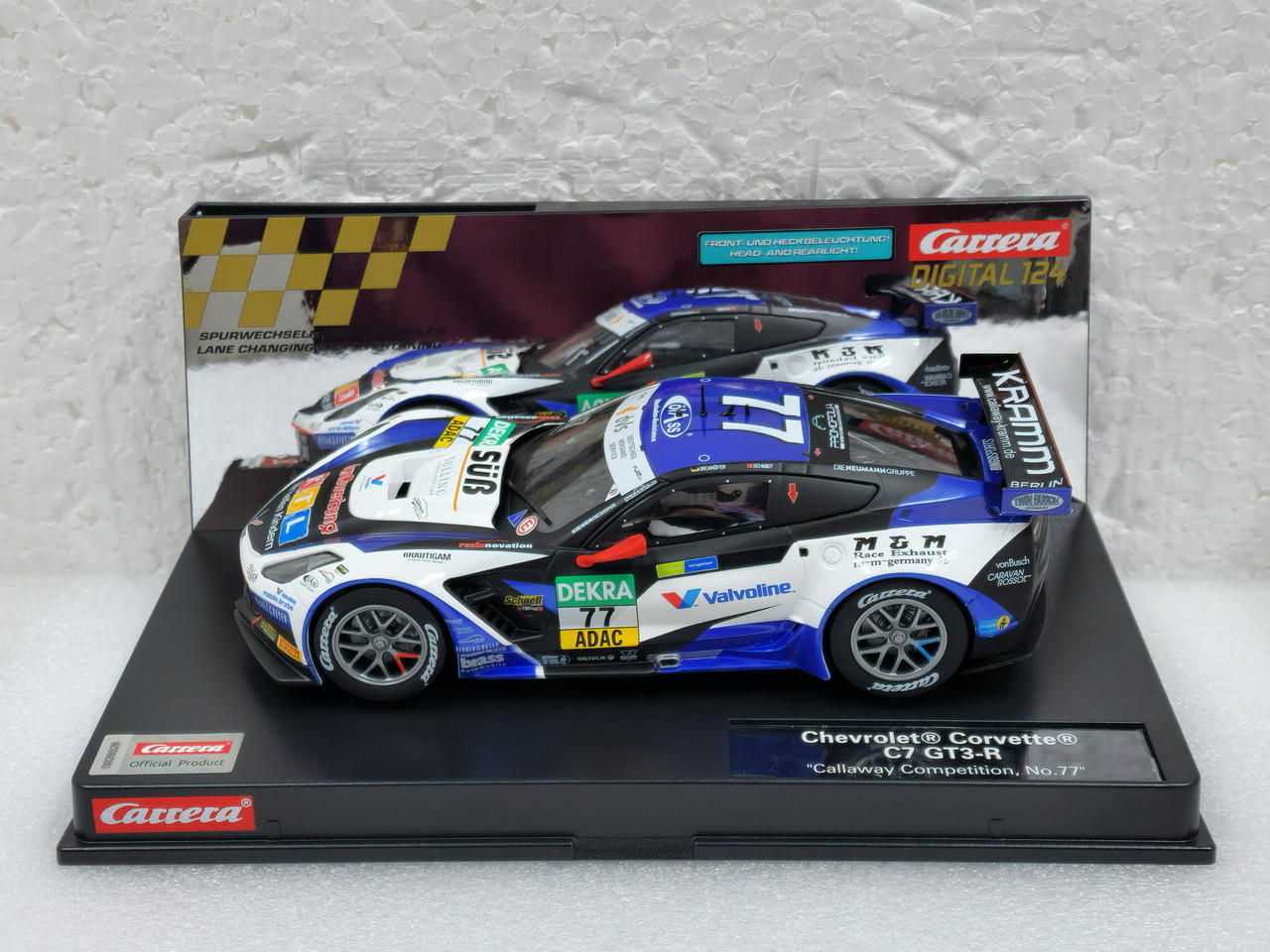 スロットレーシング 23947 Carrera Digital 124 Chevrolet Corvette C7 GT3-R Callaway