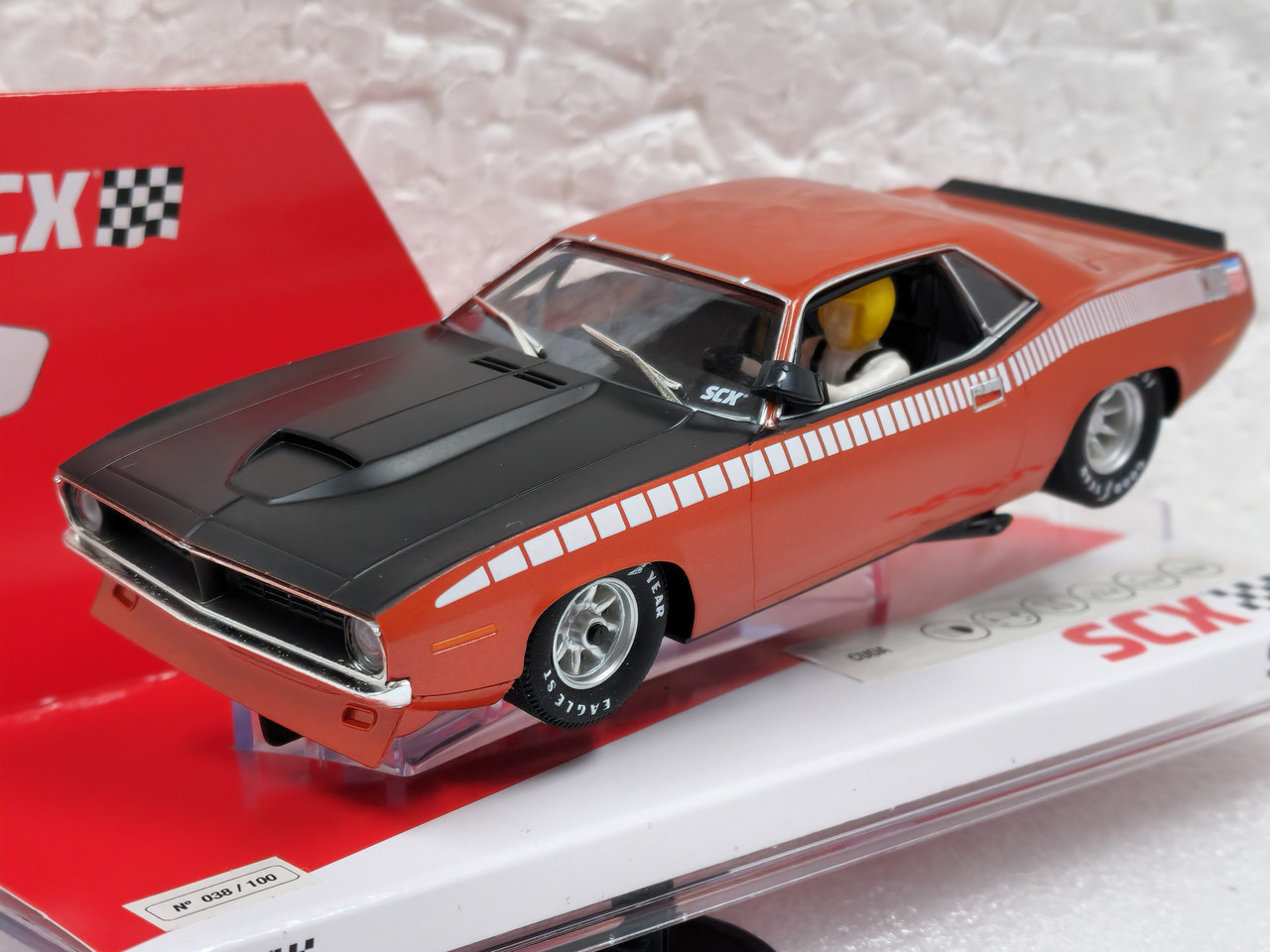 U10446X300 SCX Plymouth Trans Am AAR CUDA Deep Burnt Orange 1970 1