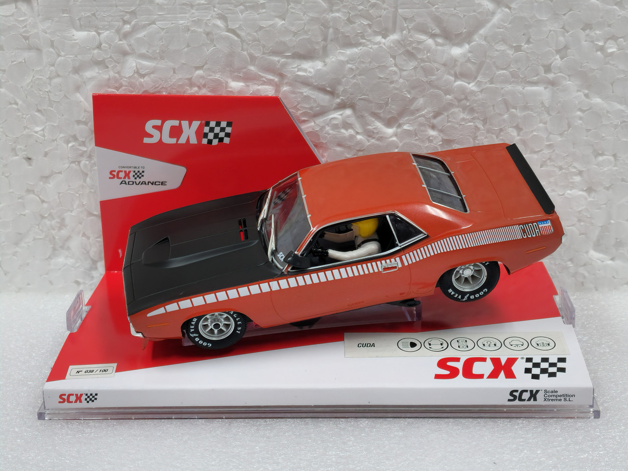 U10446X300 SCX Plymouth Trans Am AAR CUDA Deep Burnt Orange