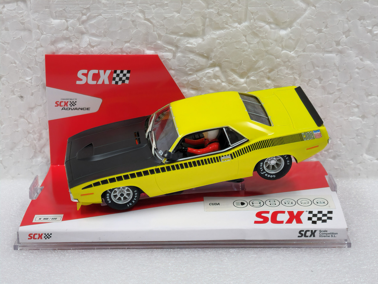 ホビーラジコン 1970cuda Amazon.com: SCX U10441X300 Plymouth Trans Am AAR CUDA 1970 1