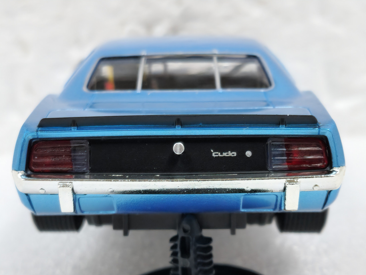 U10441X300 SCX Plymouth Trans Am AAR CUDA Fire Blue Metallic 1970