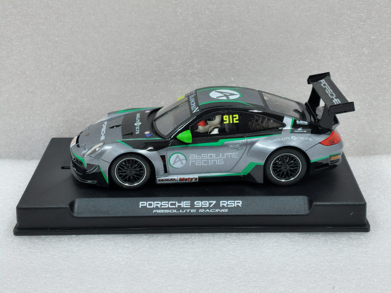 0345AW NSR Porsche 997 GT3 Absolute Racing Green, #912 1:32 Slot