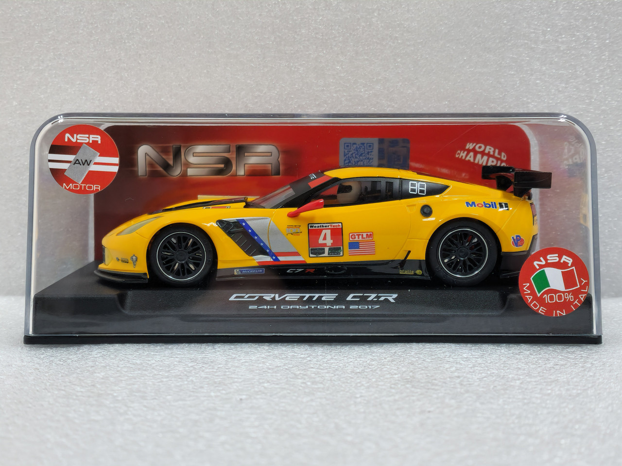 0343AW NSR Corvette C7R Daytona 24h 2017, #4 1:32 Slot Car - Great