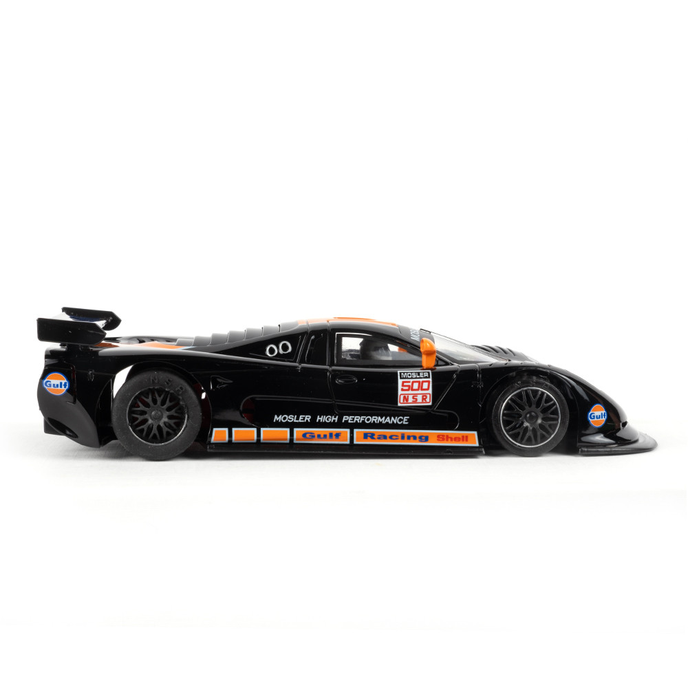 0347AW NSR Mosler MT900R Gulf Black EVO3, #500 1:32 Slot Car