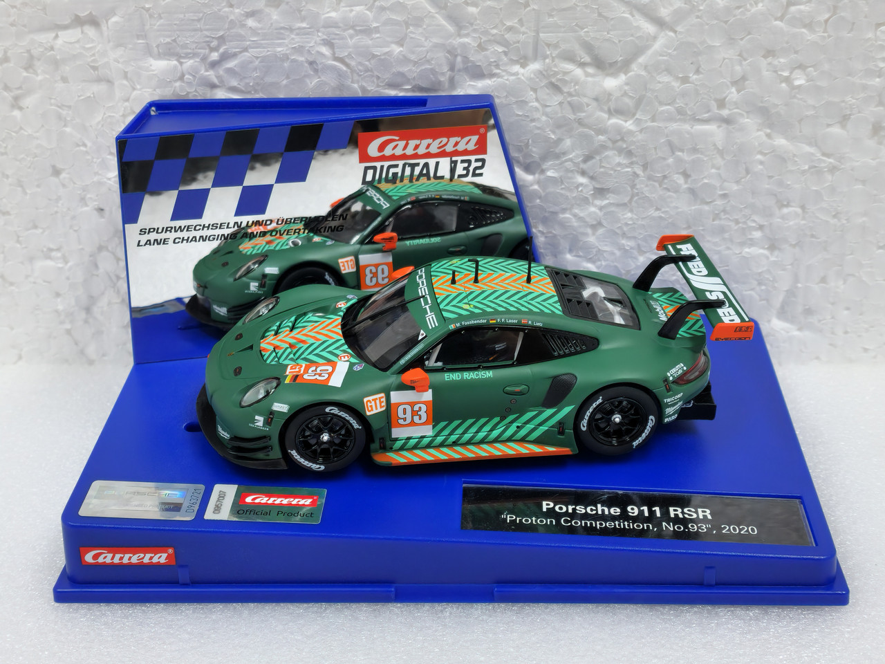 31073 Carrera Digital 132 Porsche 911 RSR Proton Competition, #93