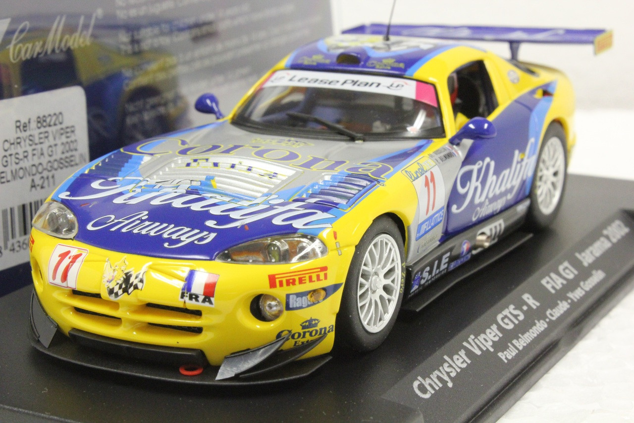 Chrysler Viper GTS-R n.52 second class LM-GTS 24 Le Mans 1999