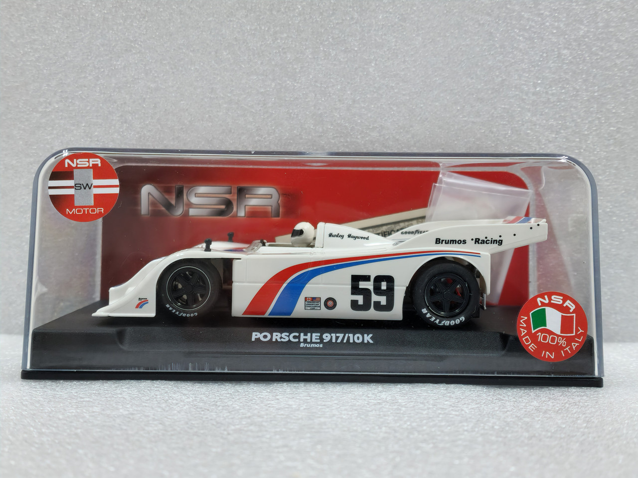 0354SW NSR Porsche 917/10K Brumos Can-Am 1973, #59 1:32 Slot Car