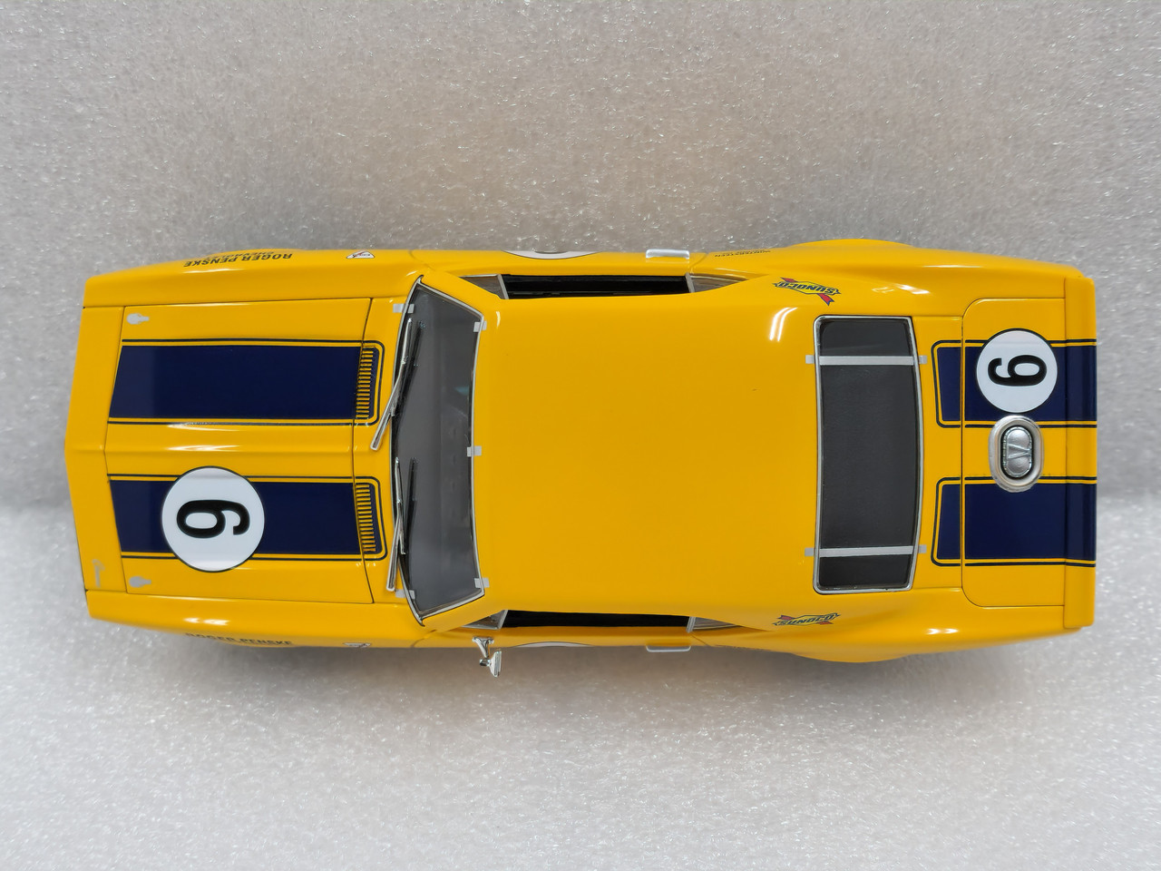 P155-DS Pioneer Chevrolet Camaro Z/28 Trans-Am 1967 Roger Penske Sunoco, #6  1:32 Slot Car