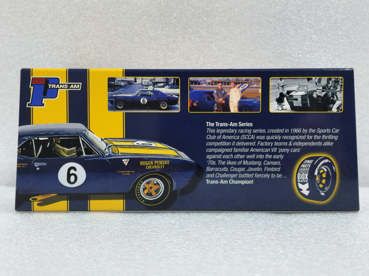 P155-DS Pioneer Chevrolet Camaro Z/28 Trans-Am 1967 Roger Penske