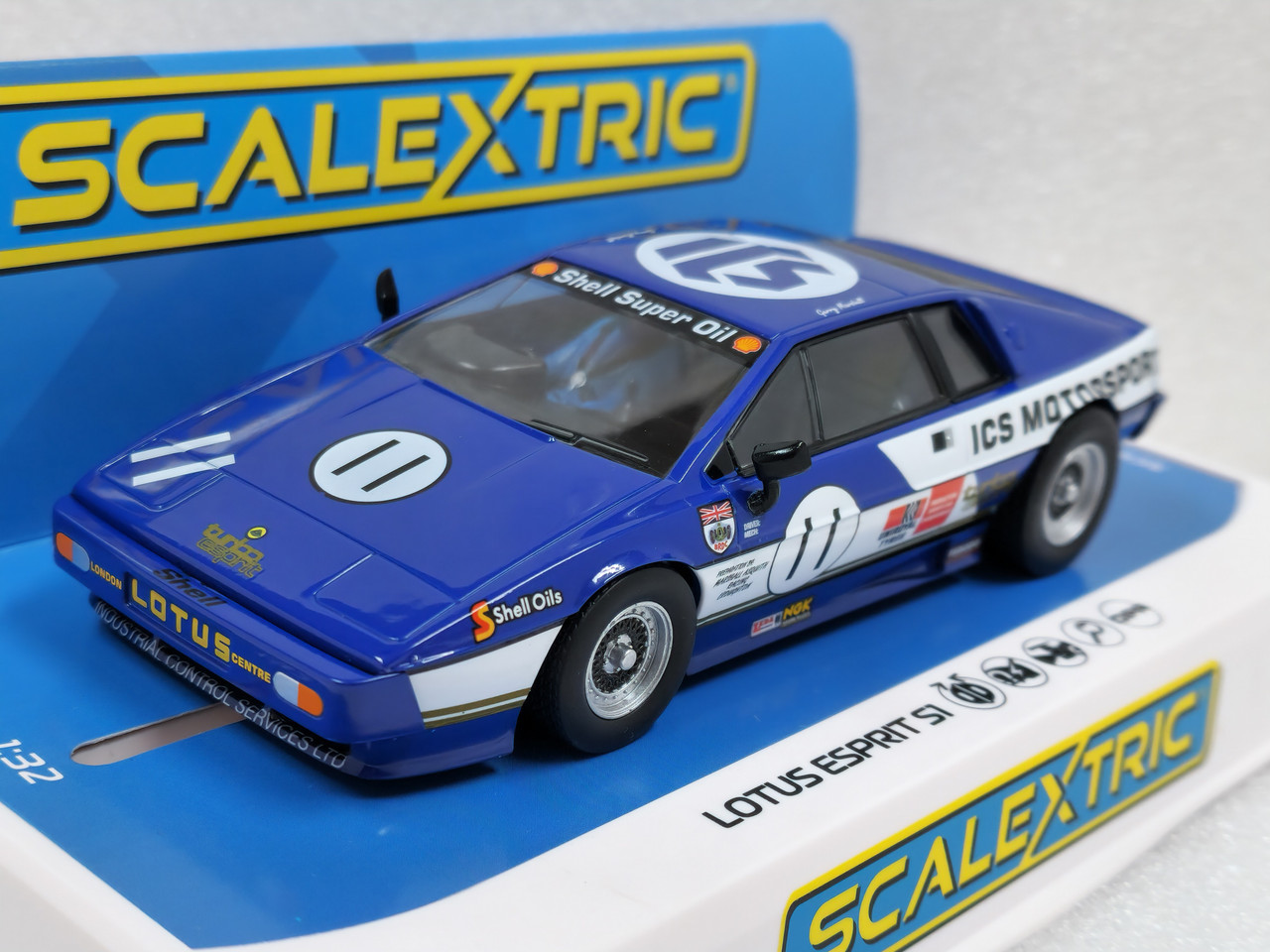 C4352 Scalextric Lotus Esprit S1 Silverstone 1981 Gerry Marshall