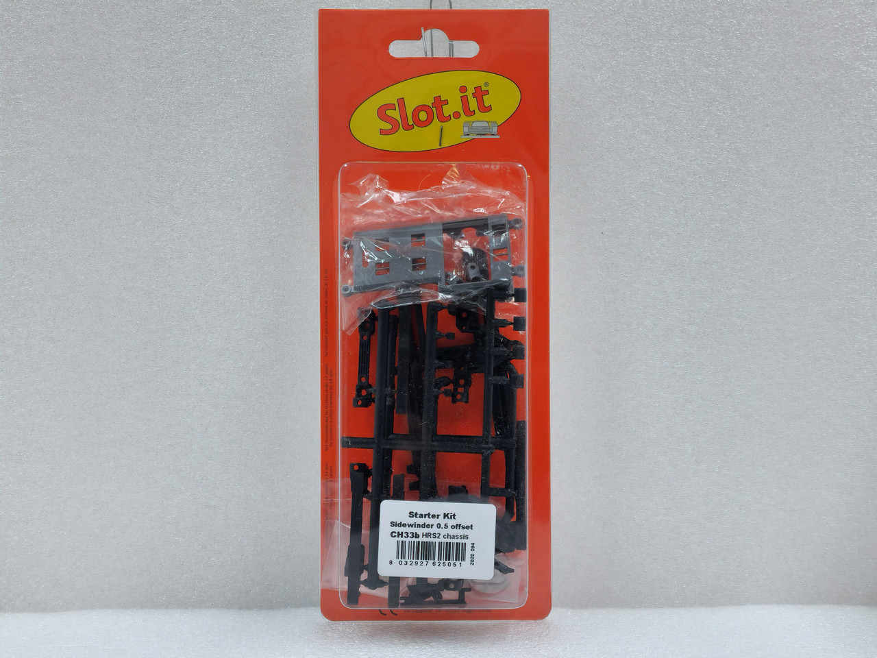SICH109C Slot.it HRS2 Inline 0.5mm Offset RTR Chassis 1:32 Slot