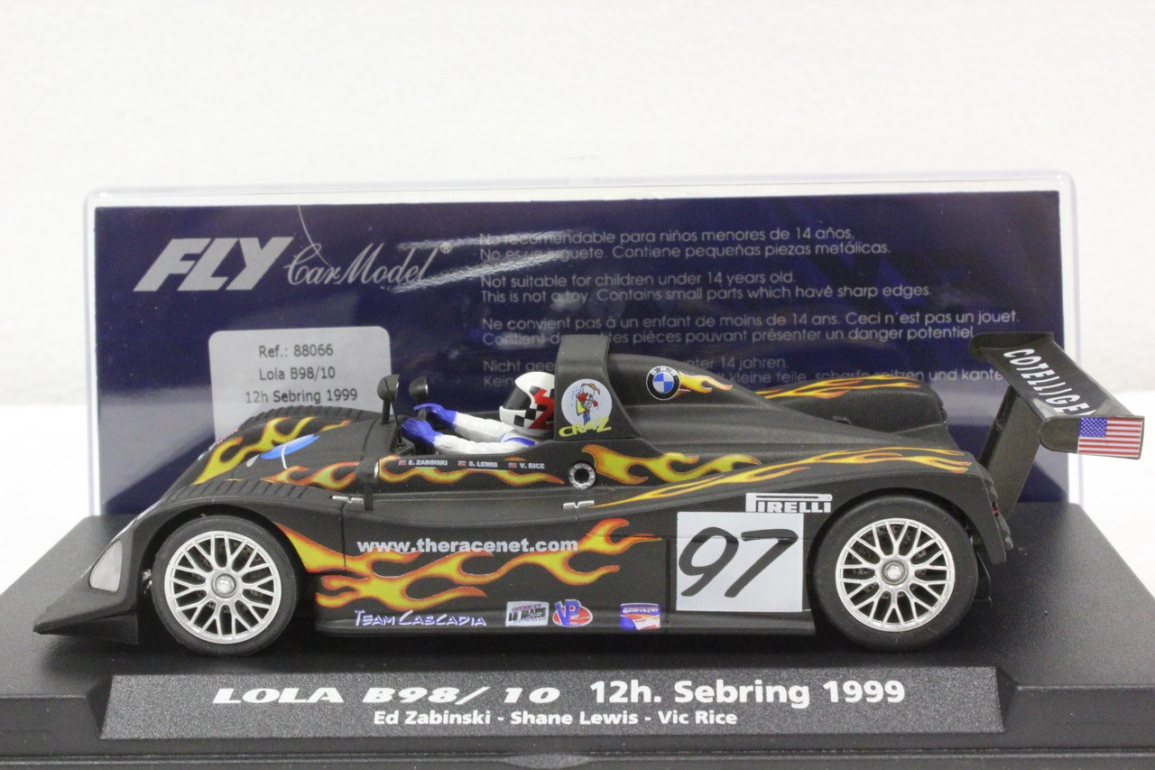 A506 Fly Lola B98/10 12H Sebring 1999 1:32 Slot Car