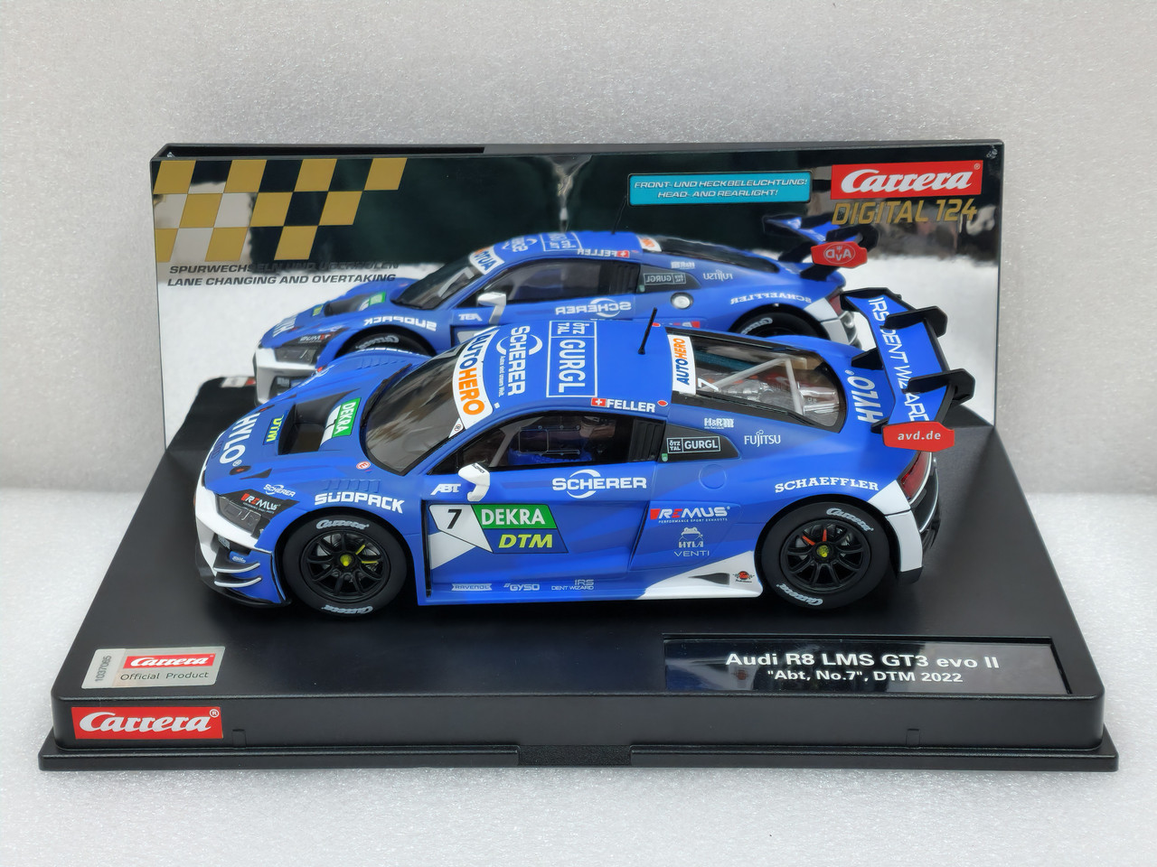 23946 Carrera Digital 124 Audi R8 LMS GT3 Evo II Team ABT