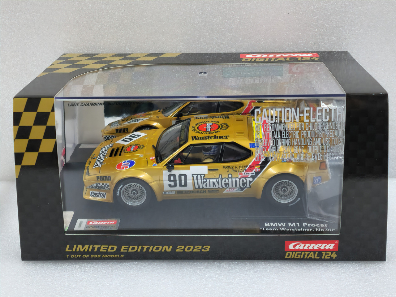 23955 Carrera Digital 124 BMW M1 Procar Team Warsteiner 2023